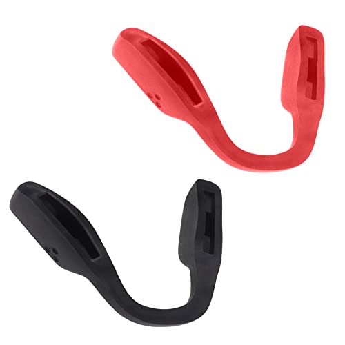 Image of BLAZERBUCK Replacement Nose Pads Piece for Oakley BXTR OO9280 Sunglass - Standard Fit | Low Bridge Fit