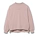 [TENTIAL] 旧モデル BAKUNE Ladies [ バクネ レディース ] 秋〜冬 スウェット トップス単品 (スウェットシャツ) リカバリーウェア レディース スモークピンク L