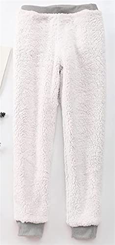 Pantalons de survêtement pour femmes en molleton chaud automne hiver
