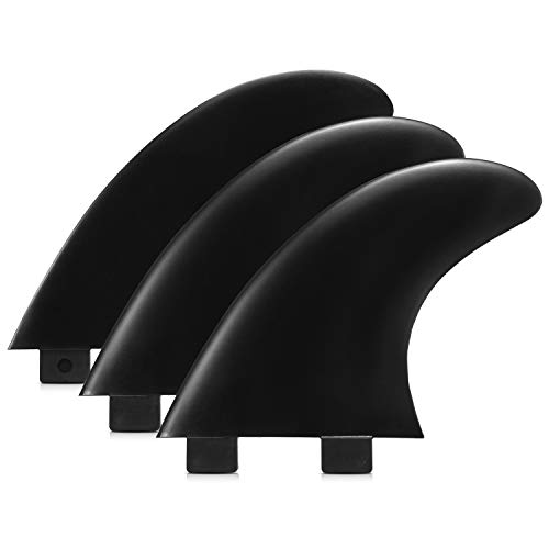 Anself 3 PCS Macio TPU Barbatanas de Barbatana de Prancha de Barbatanas Tir Barbatanas de Stand Up P