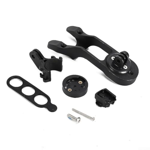 Canyon-H11 - Supporto da manubrio per bici da strada, compatibile con fotocamera Garmin e Sport, include supporto per luce, elastico e bulloni