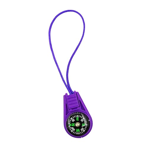 Brújula portátil con cordón para camping y senderismo miniatura 1
