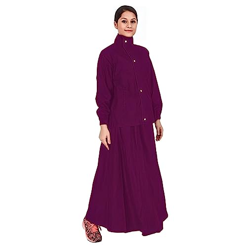 Image of Reoutlook Raincoat Waterproof Rain Skirt Top