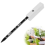 XPEX 1 Pezzi Misuratore di umidità del suolo, Indicatore del livello dell'acqua, sensore di promemoria per mancanza di acqua del suolo con luce lampeggiante, per piante in vaso da interni ed esterni