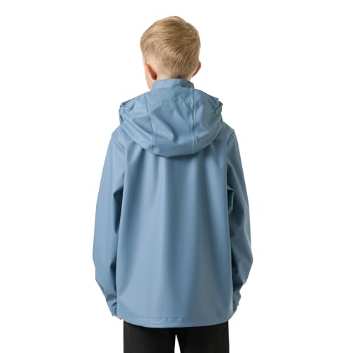 Image of Helly Hansen Unisex Kids Moss Jacket (Big Kid) Washed Navy 14 Big Kid