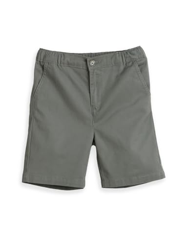 Image of Amazon Brand - Symbol Boy's Cotton Chino /Cargo Shorts | Elasticated Waistband | Age 6-14 Years