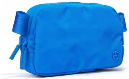 Pander Two Way Zipper Fanny Pack Nylon Everywhere Belt Bag for Women, Water Repellent Waist Packs, Crossbody Bags with Adjustable Strap (Capri Blue). - Image 10