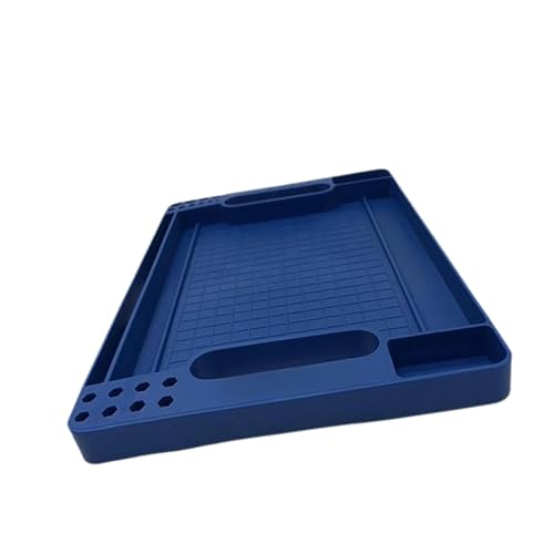 Generic Hardware Tool Tray with Handle Men Tool Box for Hobbies Crafts Workshop