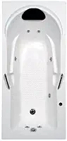 Banheira Hidromassagem Astra Capri Super Luxo 170cmx80cmx43cm - 04 Jatos Acrílico P1 Sem Aquecedor 220v