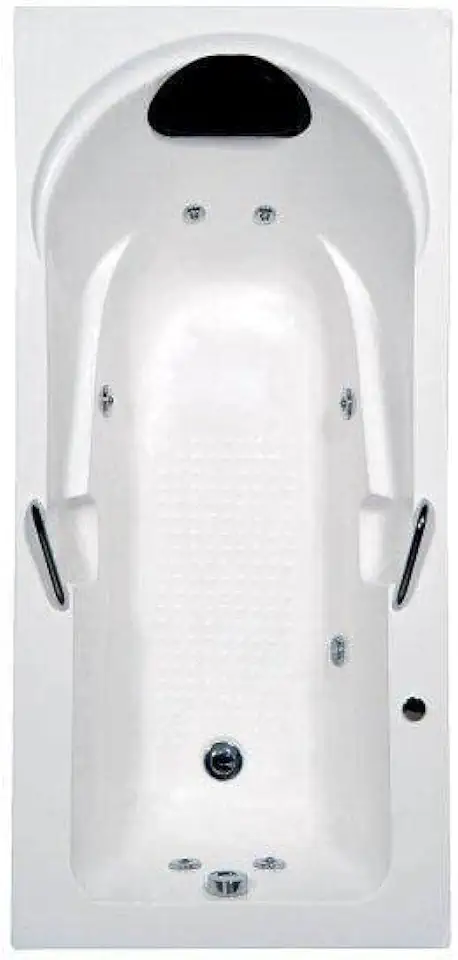 Banheira Hidromassagem Astra Capri Super Luxo 170cmx80cmx43cm - 04 Jatos Acrílico P1 Sem Aquecedor 220v