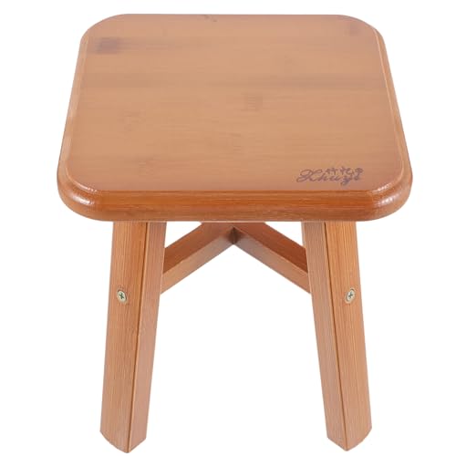Tabouret en bois massif 24 cm polyvalent et stable Veemoon - 2