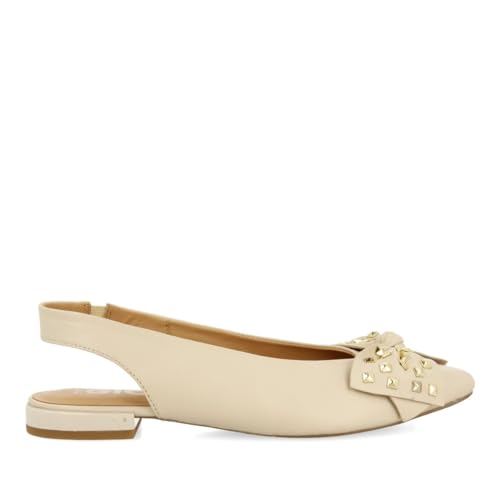 GIOSEPPO Women's Kallmet Flat Ballet, ivory, 7 Women2