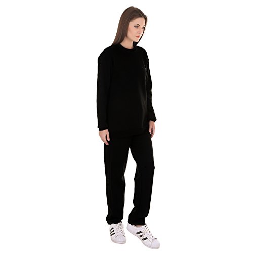 Image of Female Fleece Sweatshirt and Lower Warm Best for Winter