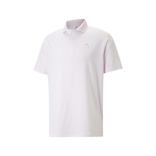 Polo PUMA Arnold Palmer anti-transpirant stretch taille M rose