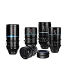 Camera Lens, T2.9 1.6X Venus Anamorphotisches Kameraobjektiv, kompatibel mit Canon RF, Sony E, Nikon Z und Leica L-Mount-Kameras(135mm T2.9,RF)