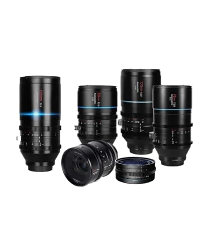 Camera Lens, Lente anamórfica Venus T2.9 1.6X for cámaras Canon RF, Sony E, Nikon Z y Leica con Montura L.(135mm T2.9,Z)
