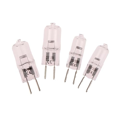 Ampoule halogène G6.35 12V 50W lot de 5 pièces pour lampe de projecteur