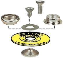 Desco 09864 Snap, Screw-on, Stud & Socket, 10mm