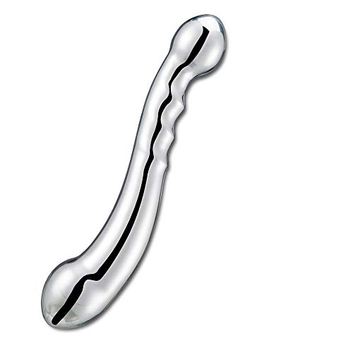 Huge and Hefty Pure G Spot Metal Wand Medical Grade 316 Polished Stainless Massage Wand
