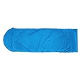 Gettimore Copertura per sacco a pelo portatile, impermeabile, per campeggio, escursionismo, viaggi, in nylon, antipolvere, ultraleggero, 260 g, pieghevole, colore: blu
