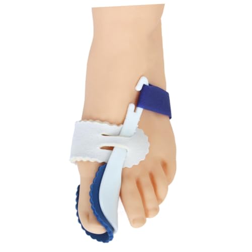 SHERCHPRY Big Bunion Straighteners Night Splint for Hallux Foot Care Device with Point Comfortable Support for Nighttime Blue