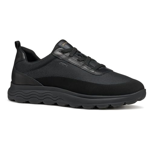 Geox U Spherica, Zapatillas Hombre, Negro, 42 EU