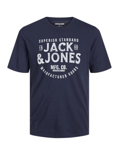 JACK&JONES JUNIOR Jungen Jjjeans Tee O-Neck Jnr T-Shirt, Navy Blazer, 152...