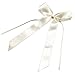 HOODANCOS 10 Pack Wedding Bow Riband Polyester Bow Tie for Car Decor Box Decor Reception for DIY and Party