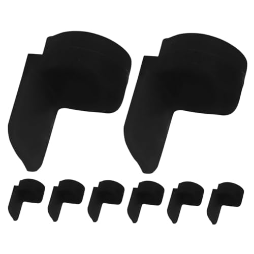 OFFSCH Clarinet Thumb Rests 8pcs Silicone Finger Pads Comfortable Clarinet Accessories Oboe Rest Musical Instrument Supplies