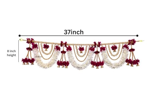 Image of Afarza Toran for Main Door Home Decoration Entrance Hanging Handmade Bandarwal Gift Item (maharani)