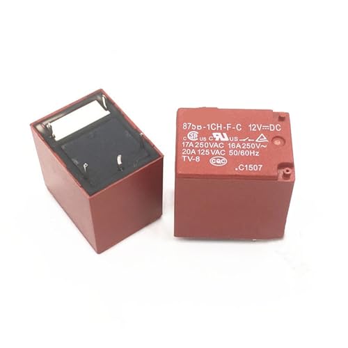 Relais 875B-1AC-FC-24VDC 17A pour stopper les surchauffes et pannes de circuits 4 pins