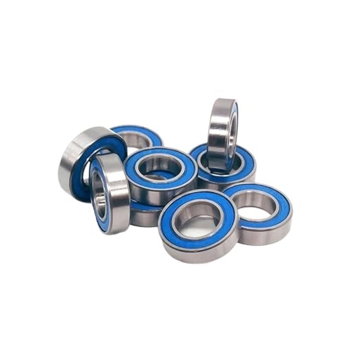 2PCS 6800 Bearing 2PCS 10x19x5 mm ABEC-7 6800 2 Ball Bearing 6800-2 Blue Seal