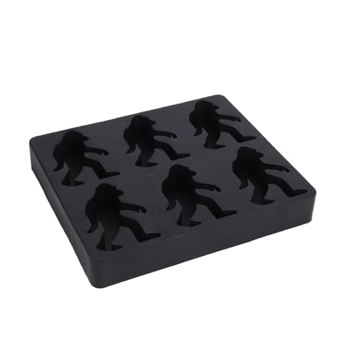 Molde para Cubos de Hielo Flexible de Silicona 6 Cavidades miniatura 2