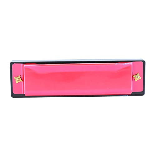 Orgue à Bouche, Aluminium et Acier Inoxydable 10 Trous Harmonica Dur Longue Durée 20 Mélodies pour le Voyage (Rose rouge) - Les Beatles, Paul McCartney, John Lennon, RIngo Starr, George Harrison Orgue à Bouche, Aluminium et Acier Inoxydable 10 Trous Harmonica Dur Longue Durée 20 Mélodies pour le Voyage (Rose rouge) – Image 6