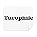 Stylish Word Turophile Cleaning Cloth Screen Cleaner 2pcs Suede Fabric