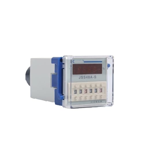 Relé de tiempo electromecánico JSS48A con pantalla digital y alimentación dual AC220V