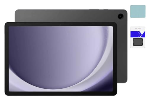 Samsung Galaxy Tab A9+ (64GB) + Galaxy Tab A9+ Book Cover (Black), 11'' Android Tablet, Upgraded Chipset, Multi Window Display, Slim, Light, Durable Design, Graphite with Accessories