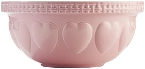 Mason Cash Chip Resistant Earthenware S12 Mixing Bowl, Pink, 29 cm - Thumbnail 3