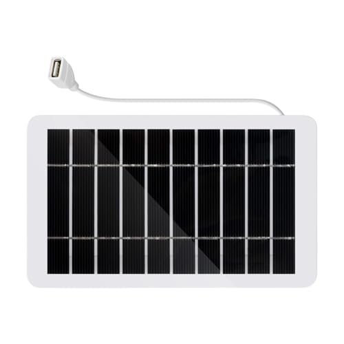 Panel Solar - Cargador Solar 2W para Estación de Energía - Recolector De Energía Portátil Para Autocaravana Marina Remolque Y Camping
