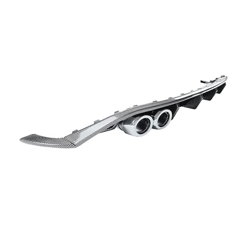 Support inférieur de diffuseur pour Polo MK6 style carbone contre l'usure du pare-chocs