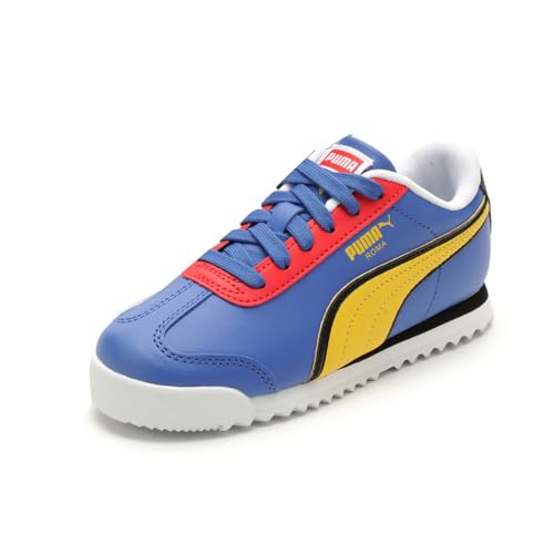 PUMA Toddler Girls Roma Primary Lace Up Sneakers Shoes Casual - Blue2