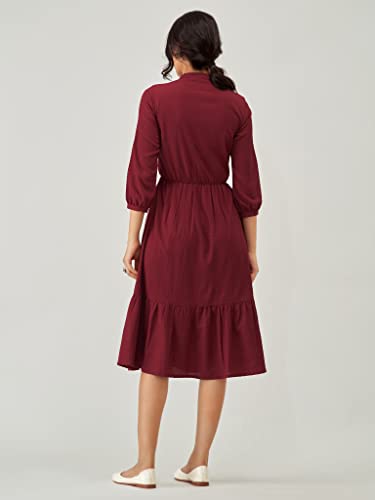 Image of AASK Women Fit and Flare Dress