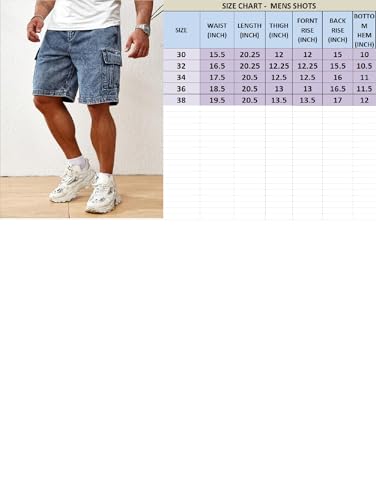 Image of QNIM Men Short || Denim Short for Men (Q-33-35)