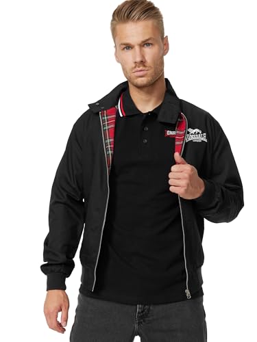 Lonsdale Herren Jacke Acton schwarz (black) Medium