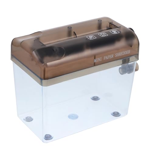 Greohnmpaw Mini Aktenvernichter 5007 Manuell