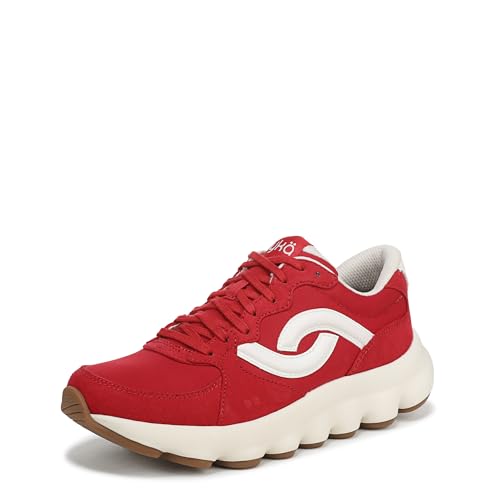 Ryka Women's Podflow Retro Walking Shoes Salsa Red Mesh Fabric 7.5 M