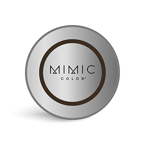 Mimic Color Root Cover Up for Hair Grey Hair Concealer Hair Root Color Touch Up Temporary Hair Color Covers Gray (COMPACT ONLY, DARK BROWN)