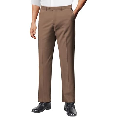 COOFANDY Men Linen Dress Pants Cover