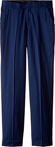 Image of Calvin Klein Boys Flat-Front Bi-Stretch Dress Pant, Straight Leg Fit, Belt Loops & Front Pockets