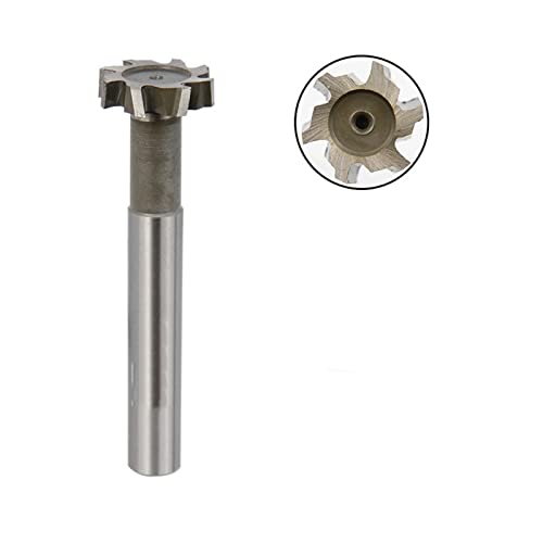 Fraise à rainurer en T en acier HSS durable pour découpe d'aluminium